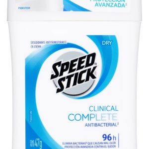 Desodorante En Crema Speed Stick Clinical Complete Dry 47 Gr
