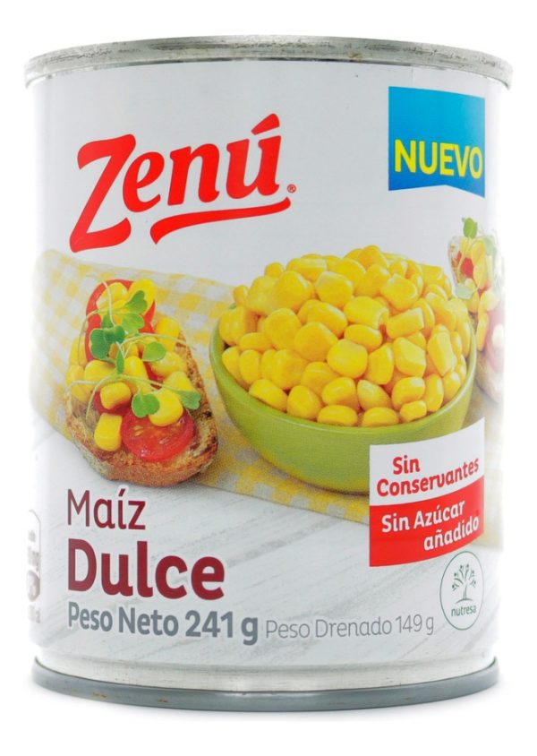 Maiz Dulce Zenu 241 Gr
