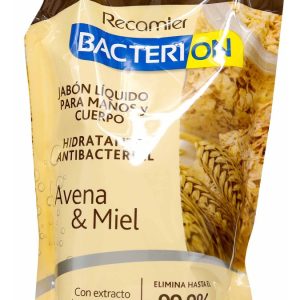 Jabón Liquido Bacterion Avena 500 Ml