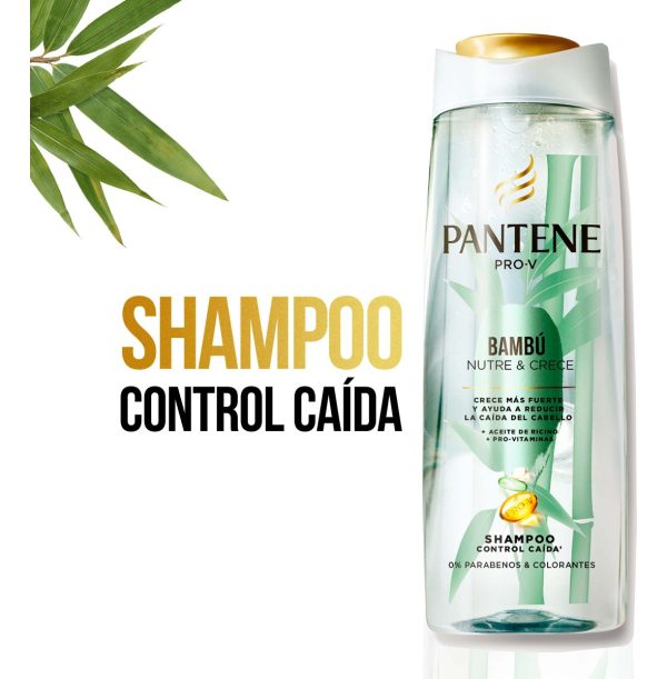 Shampoo Pantene Bambu Nutre & Crece 200 Ml - Imagen 6
