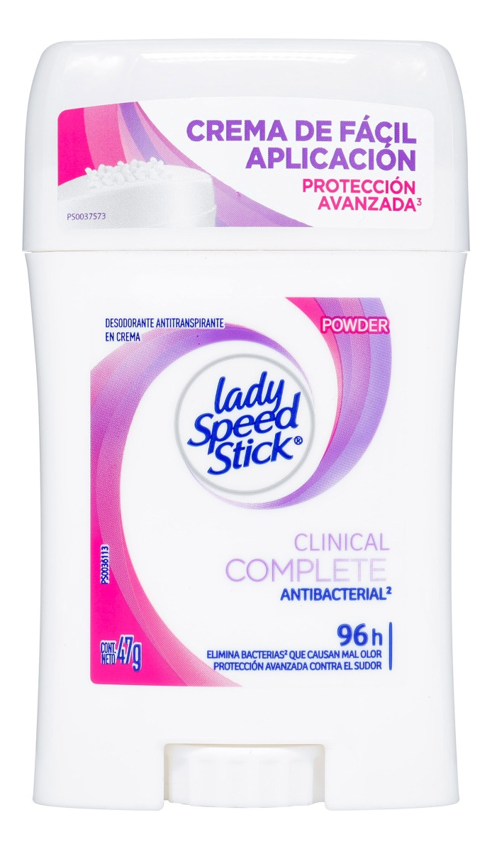 Desodorante Crema Lady Speed Stick Clinical Complete 47 Gr
