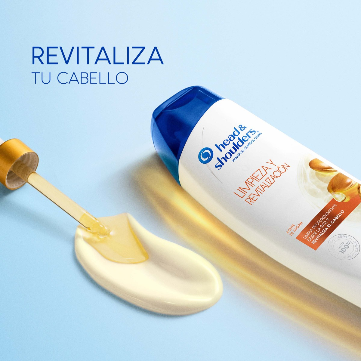 Shampoo Head & Shoulders Limpieza Y Revitalización 375 Ml - Imagen 3
