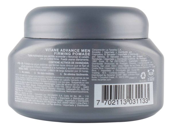 Crema Para Peinar Vitane Firming Pomade Moldeadora 200 Gr - Imagen 3