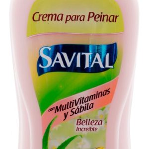 Crema Para Peinar Savital Con Multivitaminas Y Sabila 275 Ml