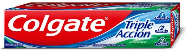 Crema Dental Colgate Triple Accion 100 Gr