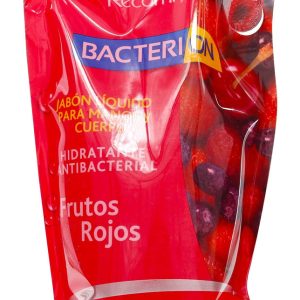 Jabón Liquido Bacterion Manos Y Cuerpo Frutos Rojos 1000 Ml
