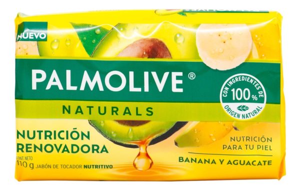 Jabón Palmolive Banana Y Aguacate Nutrición Renovadora 110