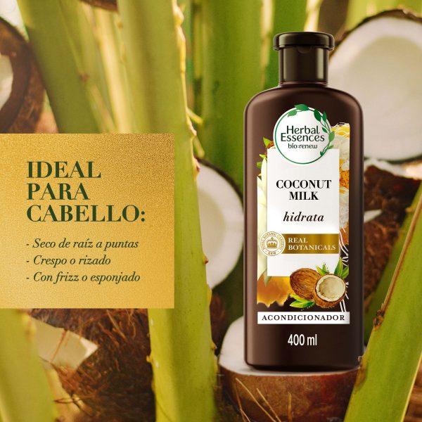 Acondicionador Herbal Essences Coconut Milk 400 Ml - Imagen 5