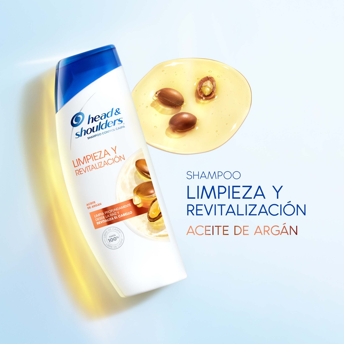 Shampoo Head & Shoulders Limpieza Y Revitalización 375 Ml - Imagen 2