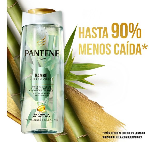 Shampoo Pantene Bambu Nutre & Crece 200 Ml - Imagen 5