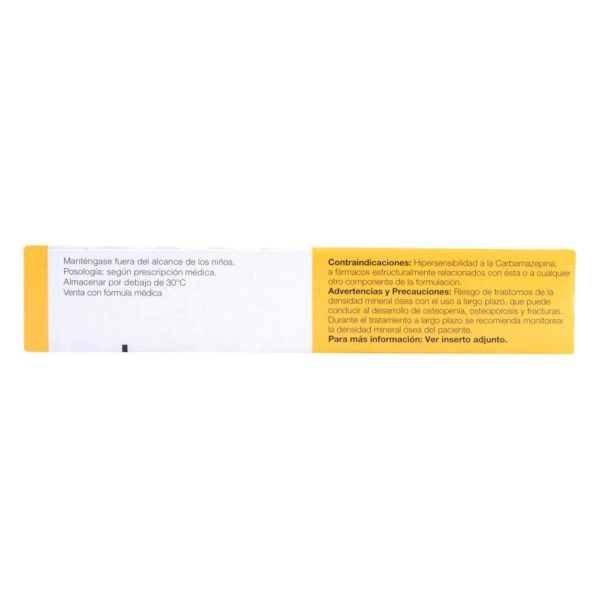 Carbamazepina Tegretol Retard 400 Mg 20 Tabletas - Imagen 3