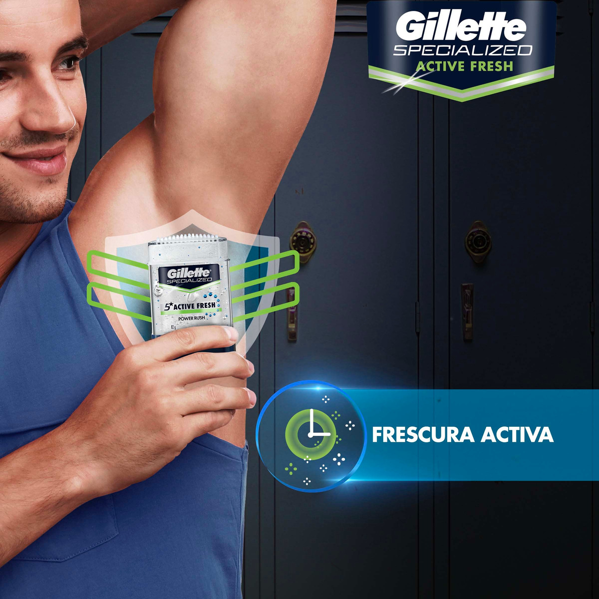Desodorante Gillette Gel Power Beads 82 G - Imagen 5