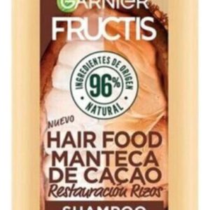 Shampoo Fructis Hair Food Cacao Restauración Rizos 300 Ml