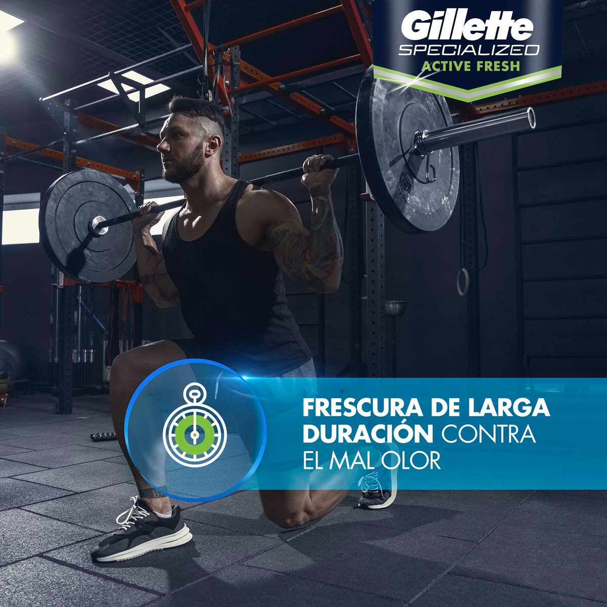 Desodorante Gillette Gel Power Beads 82 G - Imagen 4