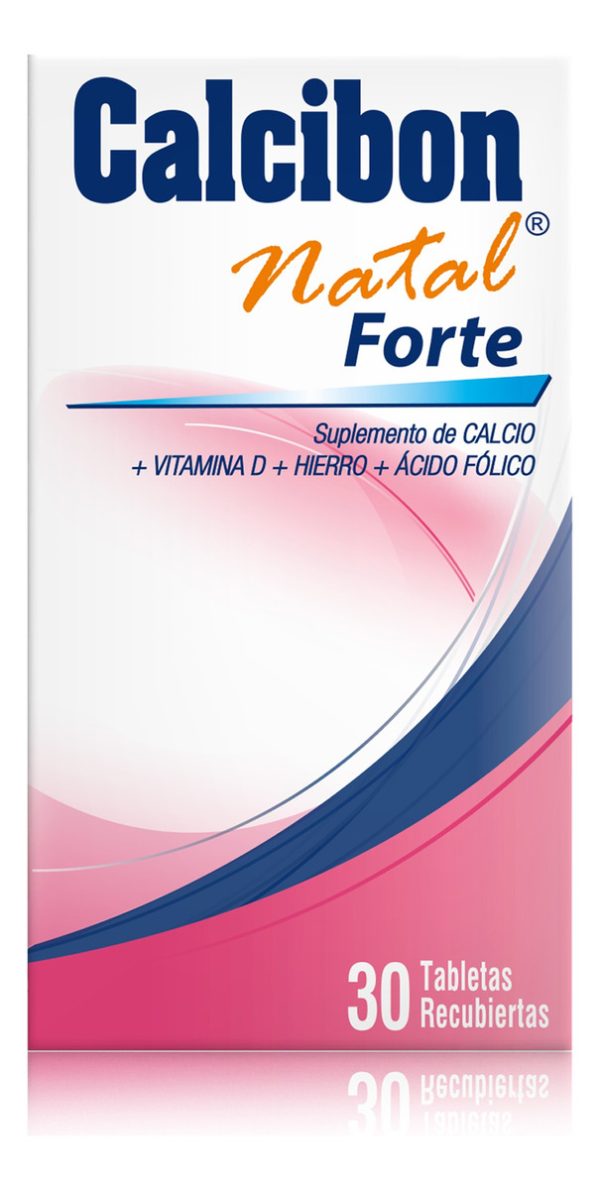 Citrato De Calcio Calcibon Natal Forte 30 Tabletas