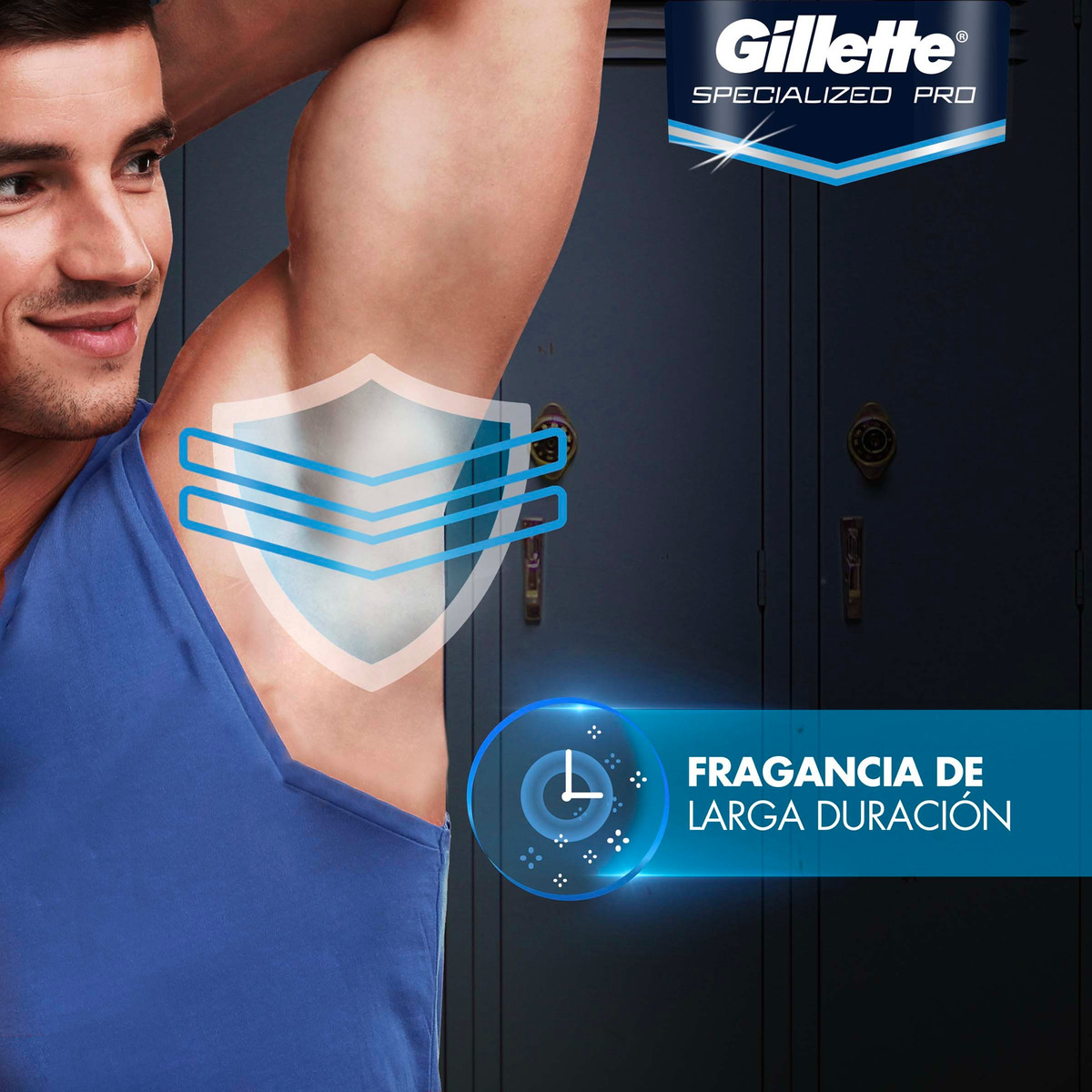 Desodorante Gillette Gel Clinical X 45g - Imagen 5