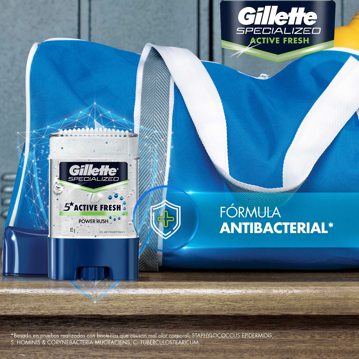 Desodorante Gillette Gel Power Beads 82 G - Imagen 3