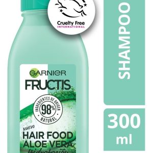 Shampoo Fructis Hair Food Aloe Vera Hidratación 300 Ml
