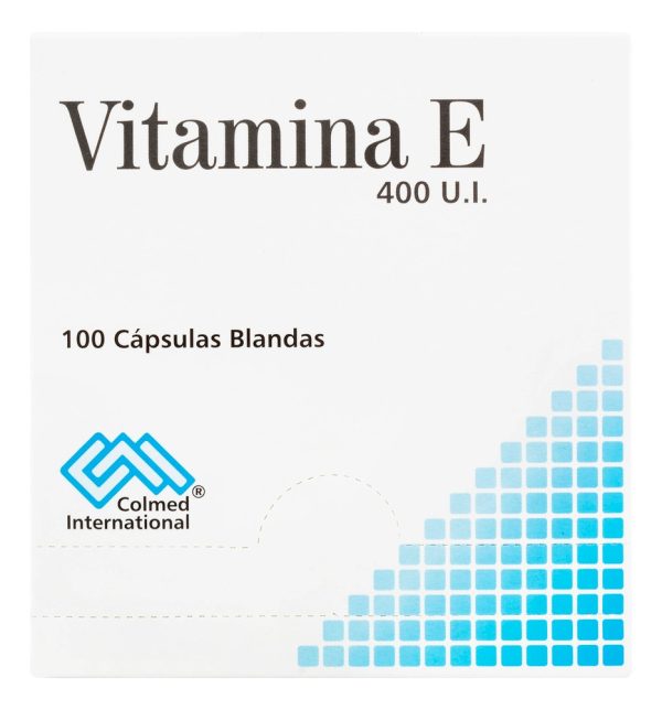 Vitamina E 400 Ui 100 Capsulas Colmed