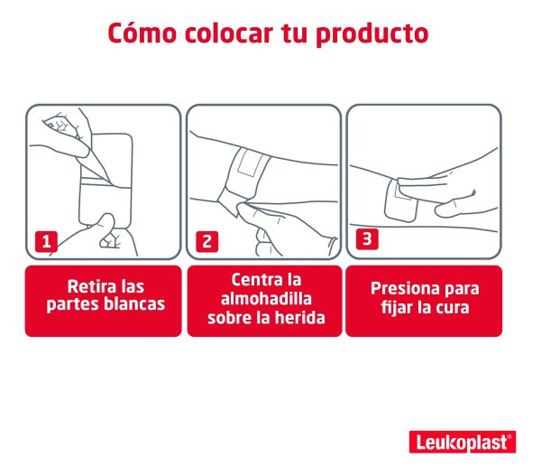 Curas Leukoplast Resistente Al Agua 20 Unidades - Imagen 2