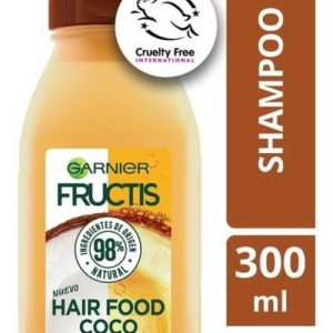 Shampoo Fructis Hair Food Coco Reparación 300 Ml