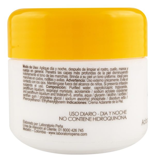Crema Aclarante De Codos Y Axilas Peña. 30g - Imagen 2
