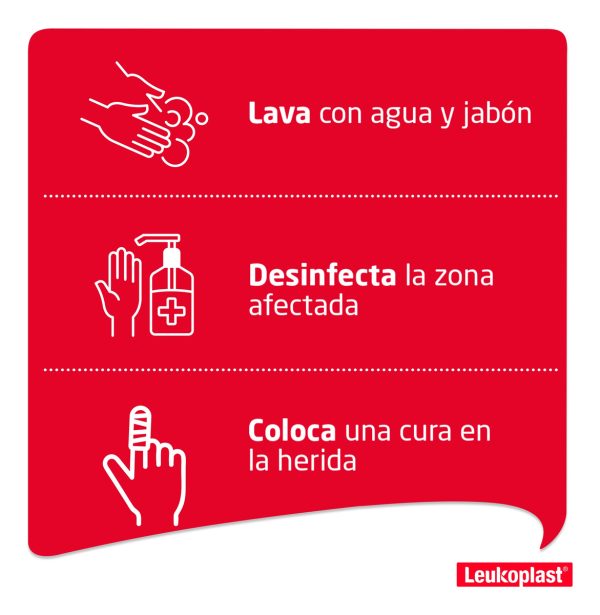Curas Leukoplast Resistente Al Agua 100 Unidades - Imagen 4
