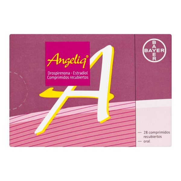 Drospirenona Estradiol Angeliq 28 Tabletas