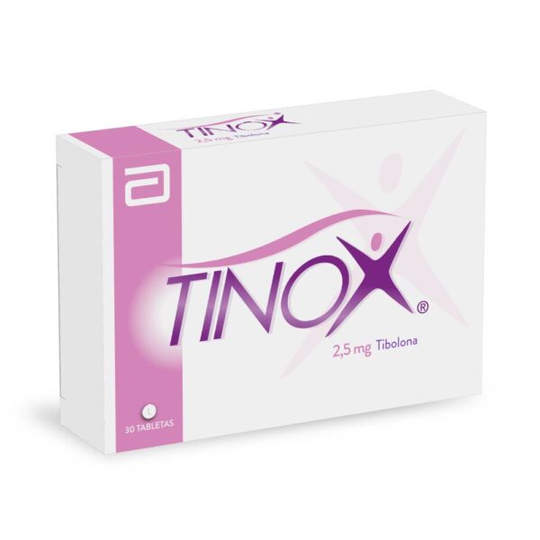Tibolona Tinox 2.5 Mg 30 Tabletas