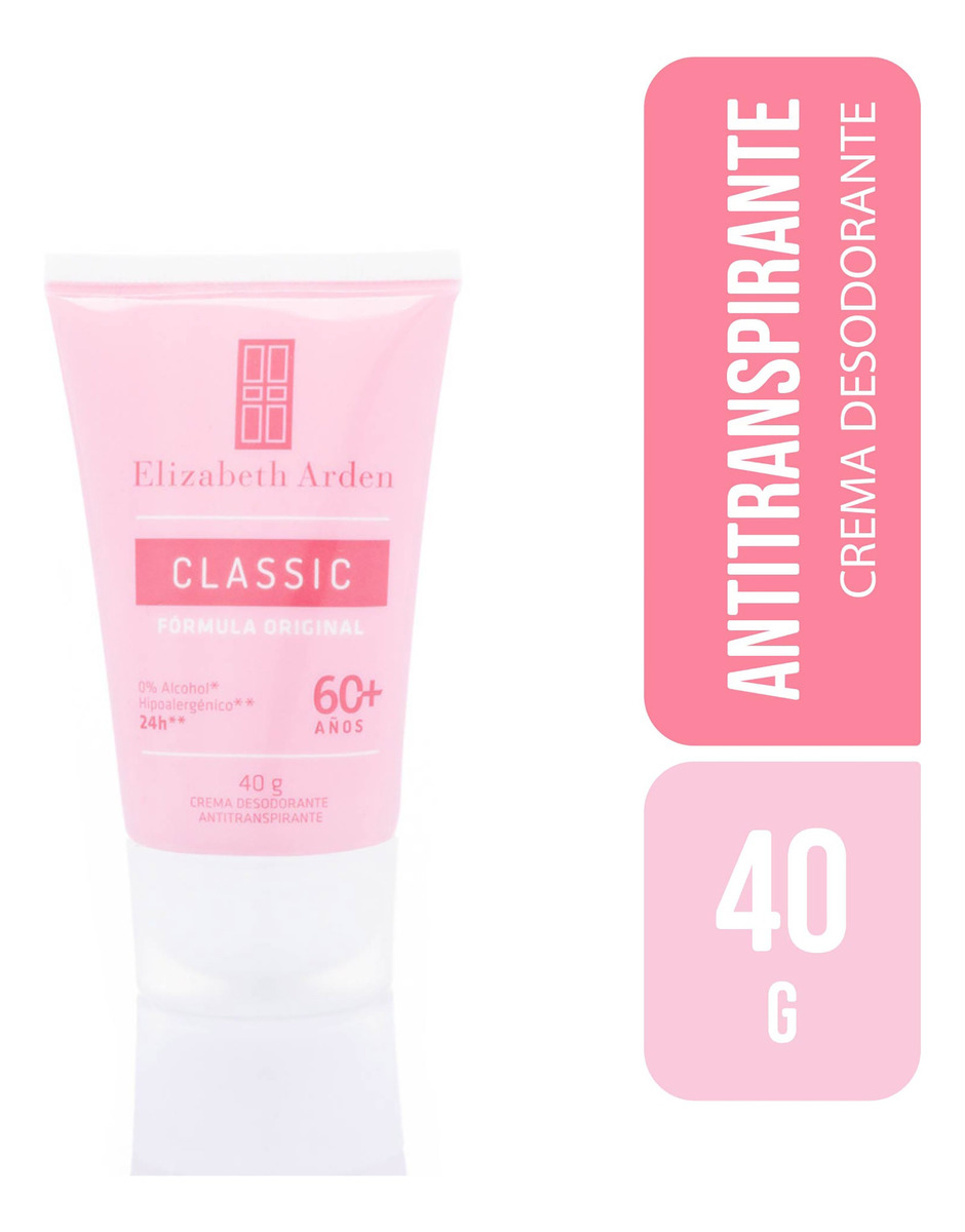 Desodorante Elizabeth Arden Classic Crema 40 Gr