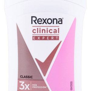 Desodorante Rexona Clinical Expert Classic Barra 46 Gr