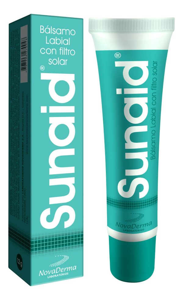 Sunaid Bálsamo Labial Con Filtro Solar 12 Gr