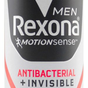 Desodorante Rexona Men Antibacterial + Invisible 150 Ml