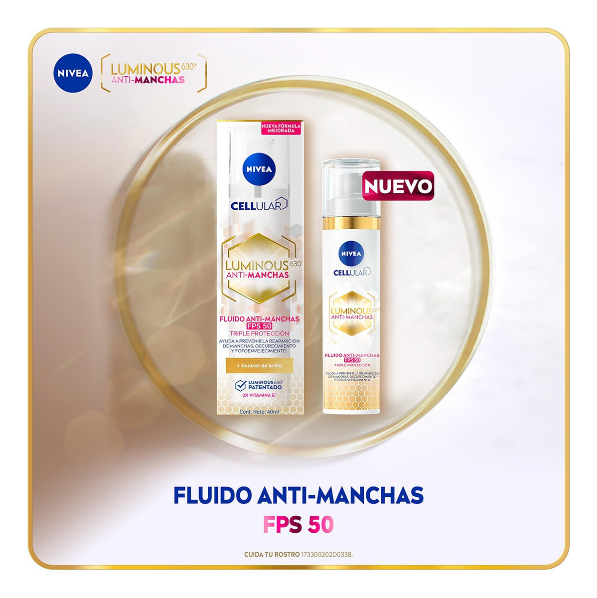 Nivea Crema Anti-manchas Facial Día Fps50 Cellular Luminous - Imagen 9