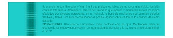 Sunaid Bálsamo Labial Con Filtro Solar 12 Gr - Imagen 2