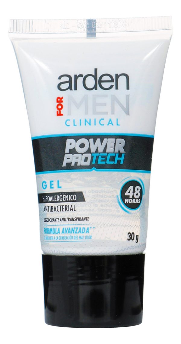 Desodorante Arden For Men Clinical Power Protech Gel 30 G