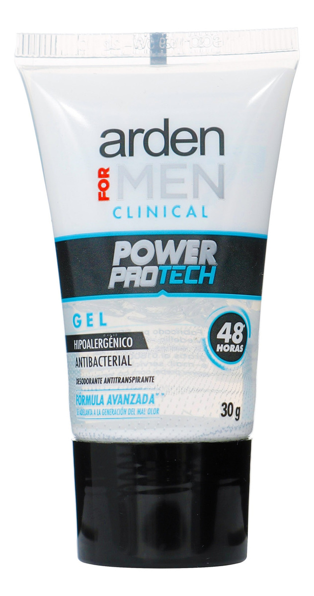 Desodorante Arden For Men Clinical Power Protech Gel 30 G