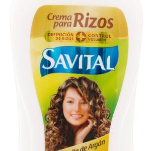 Crema Para Peinar Savital Aceite De Argán Y Sabila 270 Ml