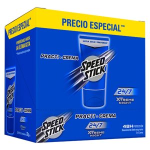 Desodorante Speed Stick Xtreme Night Crema 30 Gr 6 Unidades