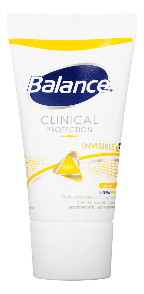 Desodorante Balance Clinical Invisible Unsex Crema 30 Gr