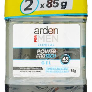 Desodorante Arden For Men Clinical Power Protech Gel 85 G