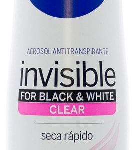 Desodorante Nivea Spray Black & White 150 Ml Seca Rápido