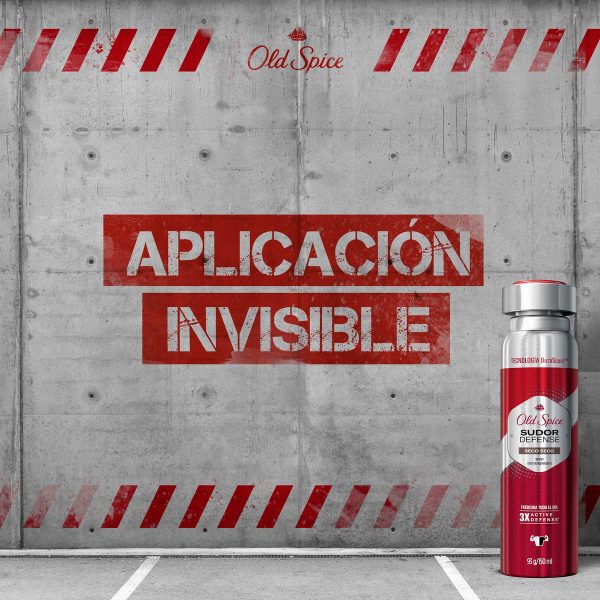 2 Desodorantes Old Spice Spray Seco Seco Sudor Defense - Imagen 6