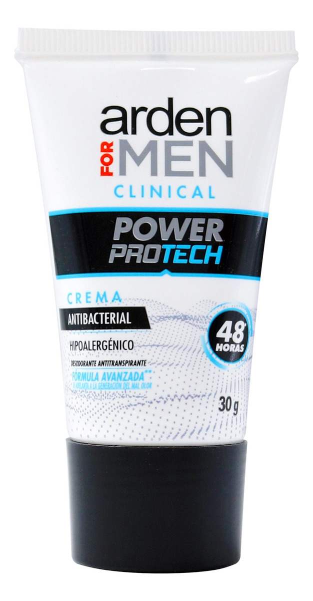 Desodorante Arden For Men Clinical Power Protech Crema 30 Gr
