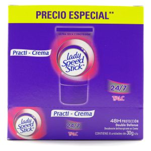 Desodorante Lady Speed Stick Crema 30 Gr 6 Unidades