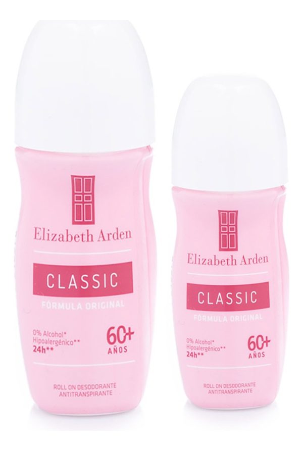 Desodorante Elizabeth Arden Classic Roll-on 50 Ml + 30 Ml