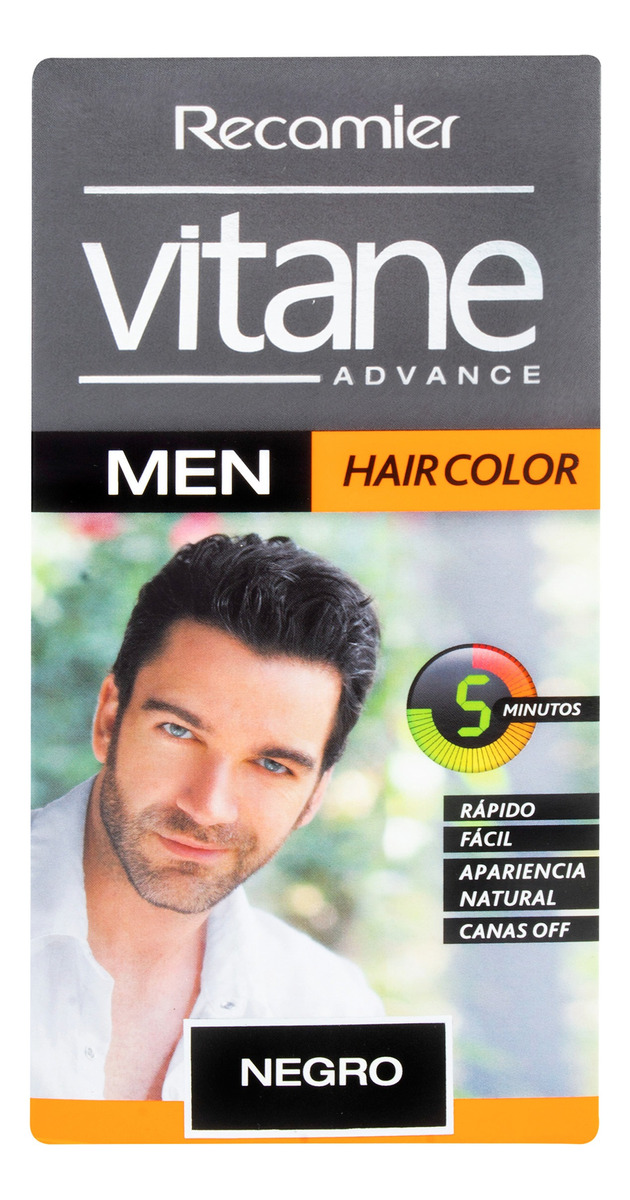 Tinte Para Hombre Vitane Negro 25 Gr