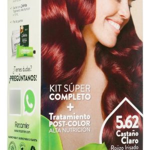 Tinte Coloris Kit 5.62 Castaño Claro Rojizo Irisado