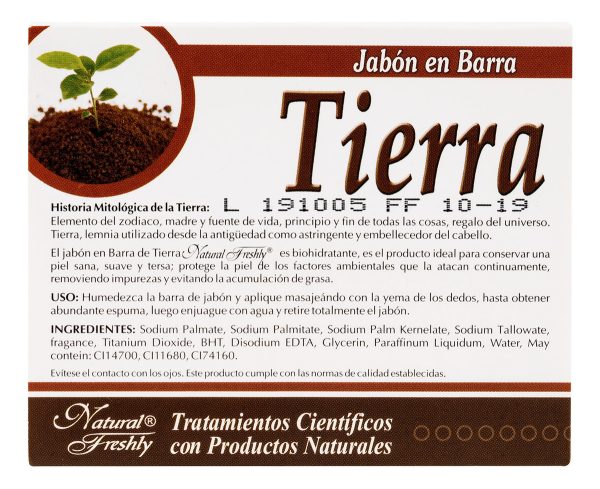 Jabón De Tierra Freshly 90 Gr - Imagen 2