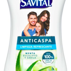 Shampoo Savital Anticaspa Menta Eucalipto 510 Ml